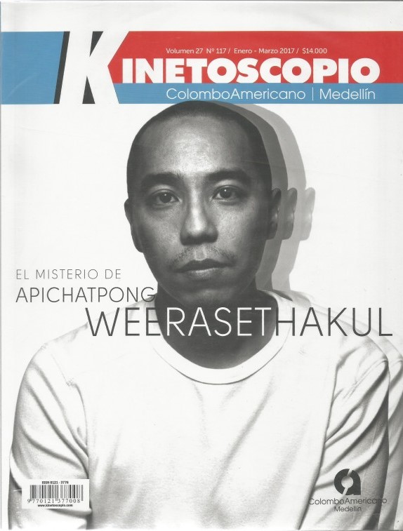 KINETOSCOPIO magazine side cover Issue 117  January/February 2017