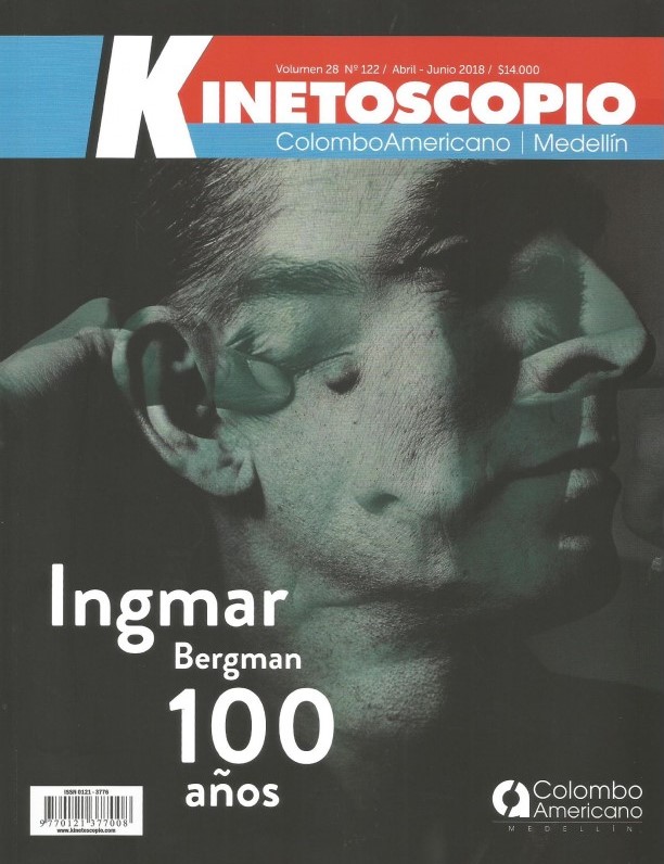 KINETOSCOPIO magazine side cover Issue 122  April/May 2018