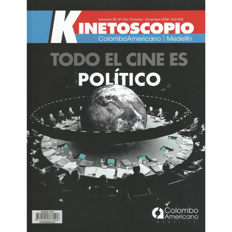 KINETOSCOPIO magazine side cover Issue 124  October/November 2018
