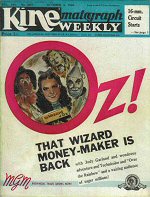 KINE WEEKLY magazine side cover 4 October 1945