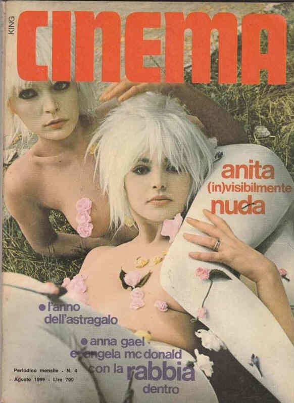 KING CINEMA magazine side cover Issue 4 August 1969