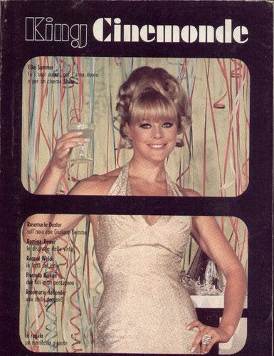KING CINEMONDE magazine side cover Issue 7 January 1969