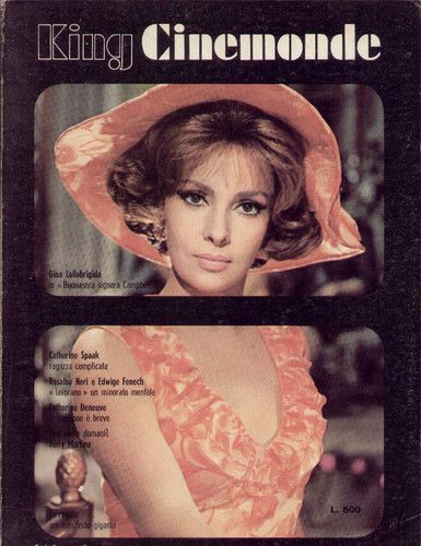 KING CINEMONDE magazine side cover Issue 8 February 1969