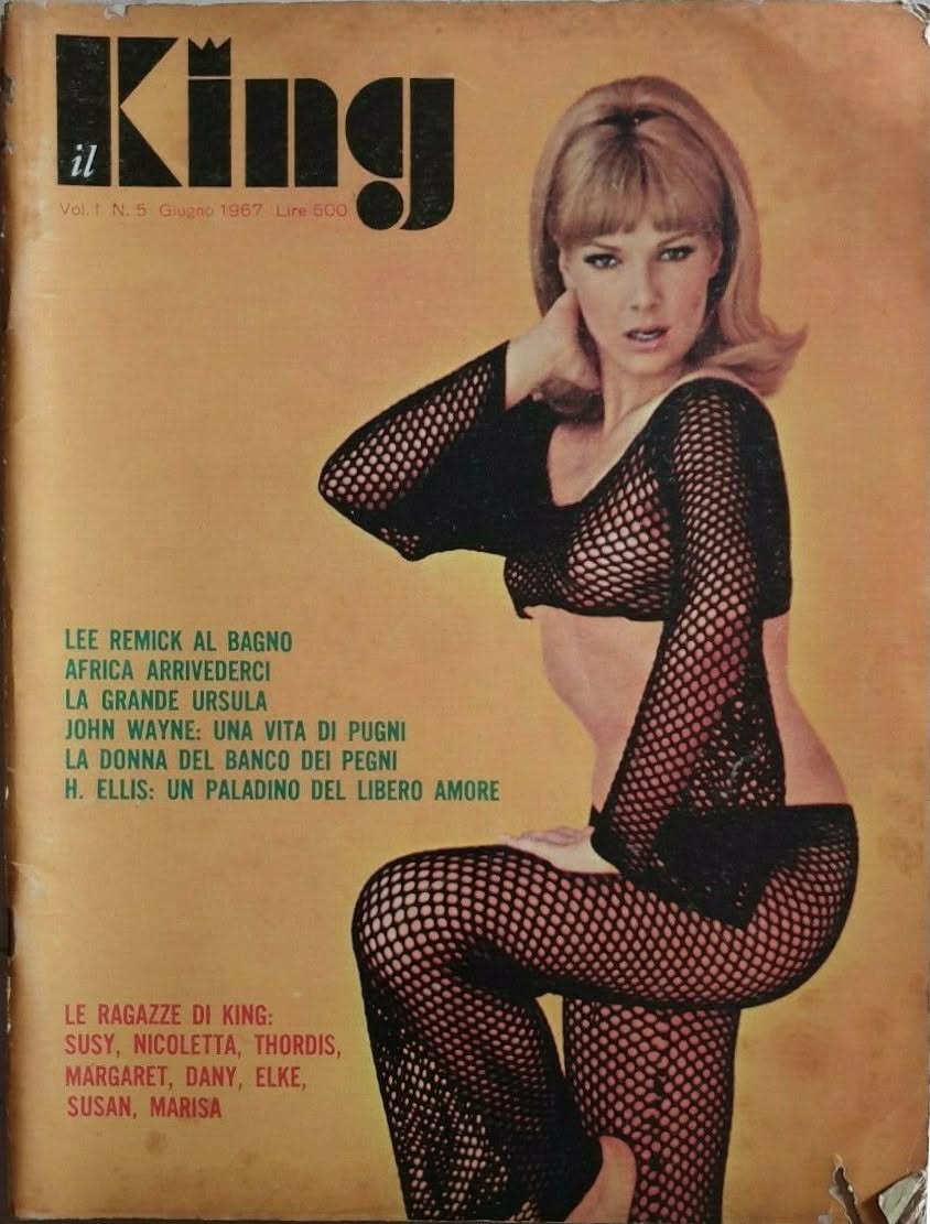 KING magazine side cover Issue 5  June 1967