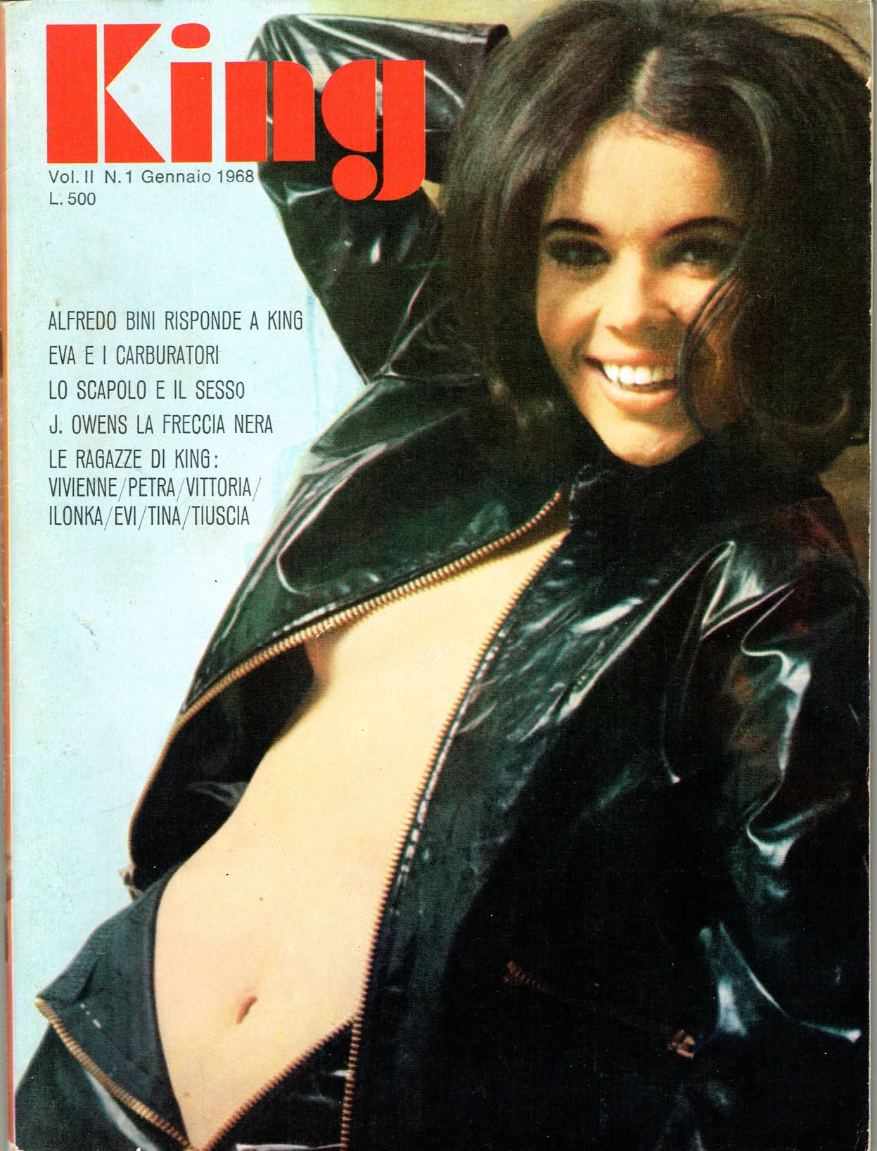 KING magazine side cover Issue 1  January 1968