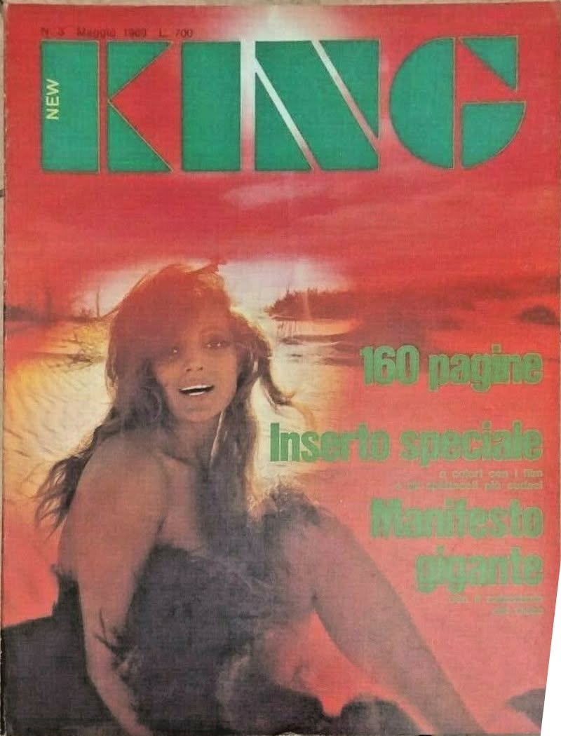 KING magazine side cover Issue 3  March 1969