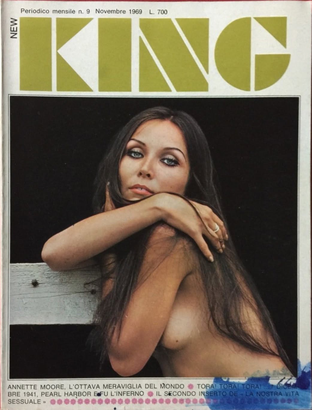 KING magazine side cover Issue 9  November 1969