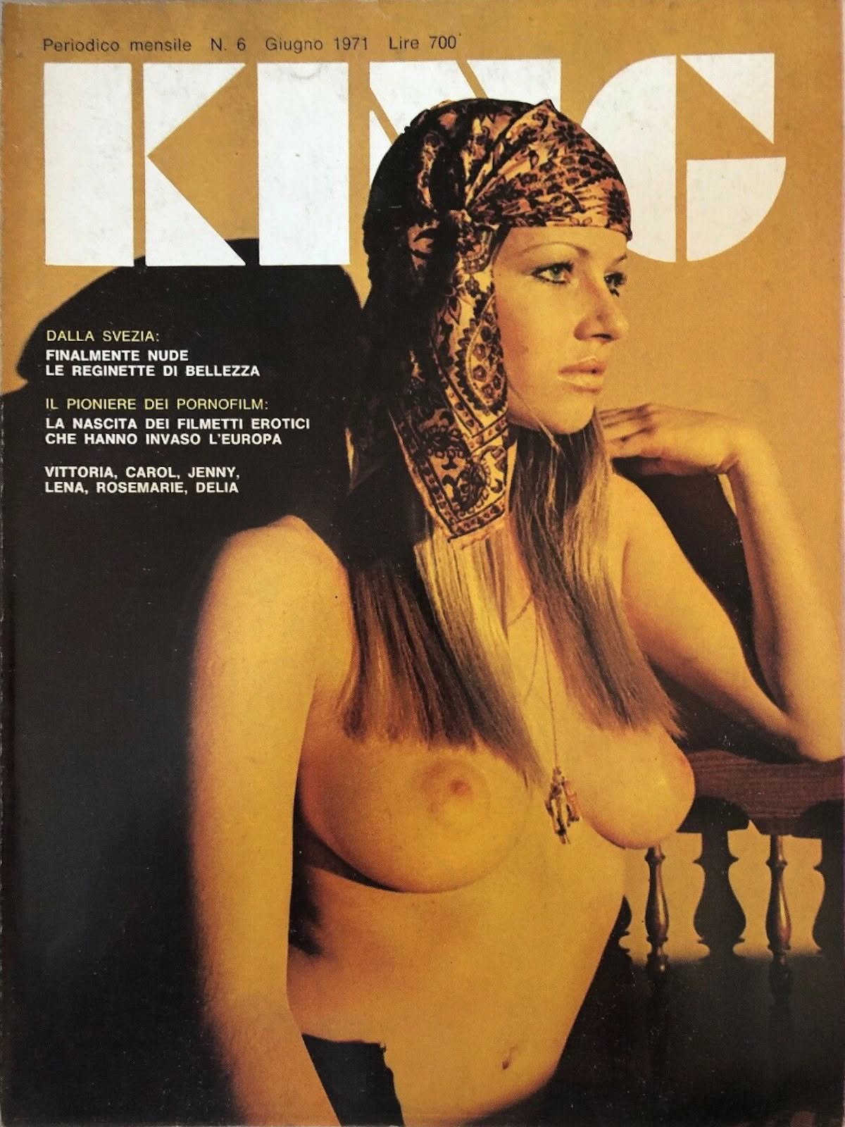 KING magazine side cover Issue 6  June 1971