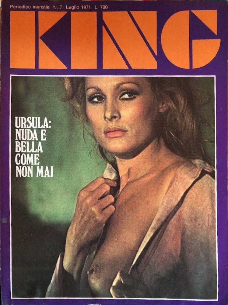 KING magazine side cover Issue 7  July 1971
