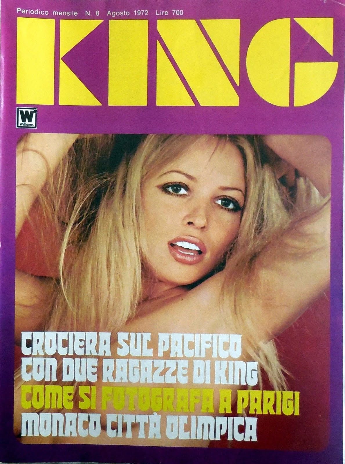 KING magazine side cover Issue 8  August 1972