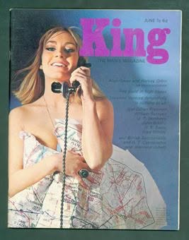 KING (UK) magazine side cover  June 1965