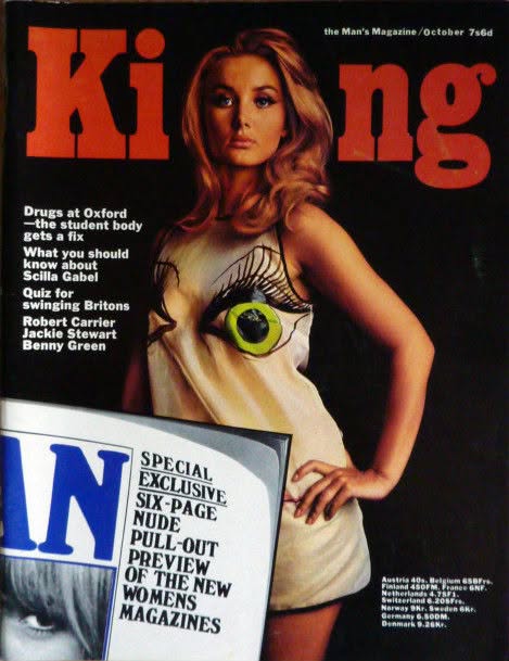 KING (UK) magazine side cover  October 1966
