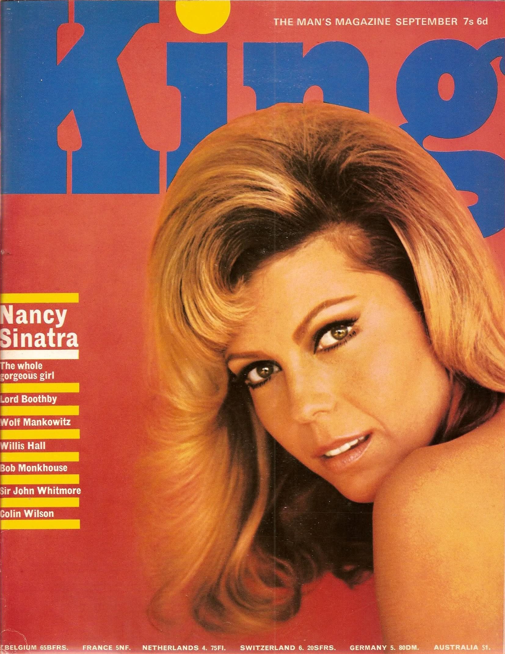KING (UK) magazine side cover  September 1967