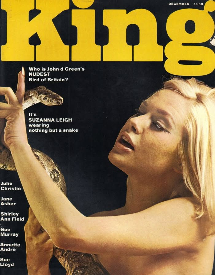 KING (UK) magazine side cover  December 1967