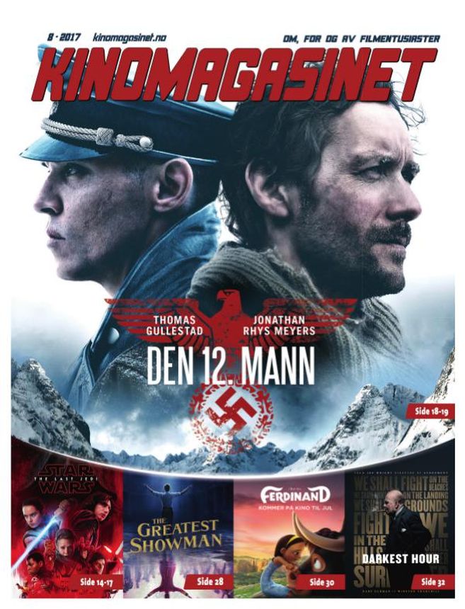 KINOMAGASINET magazine side cover Issue 8   2017