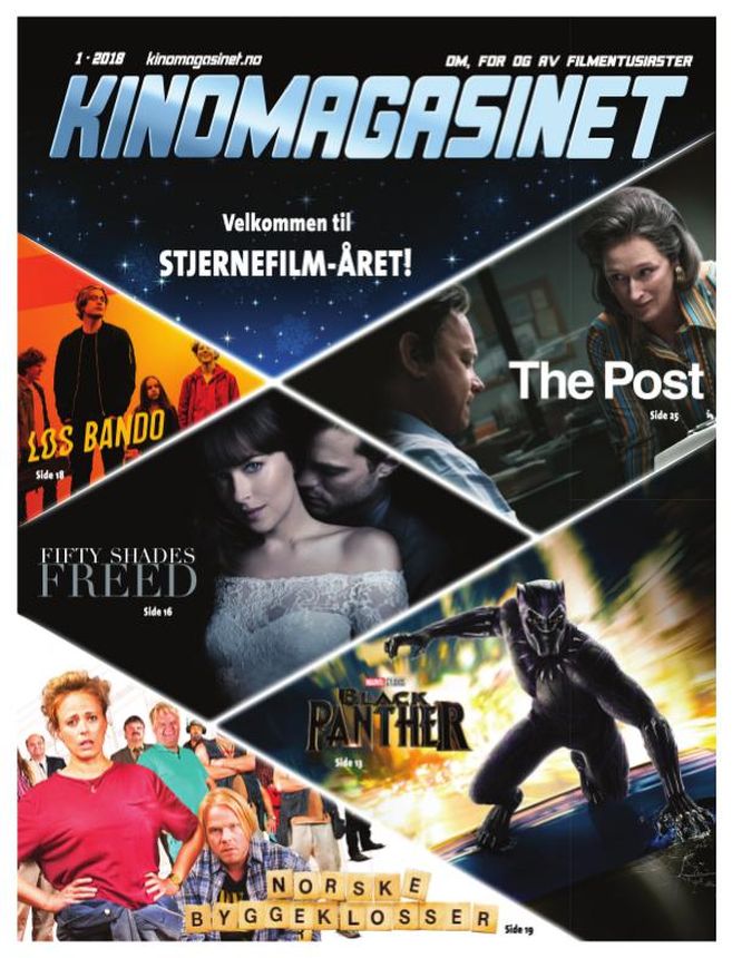 KINOMAGASINET magazine side cover Issue 1   2018