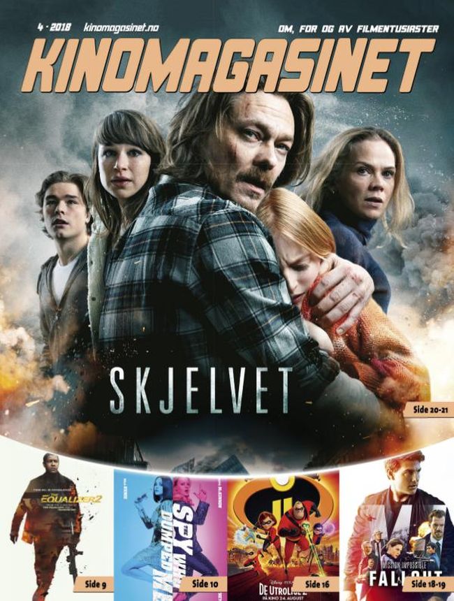 KINOMAGASINET magazine side cover Issue 4   2018