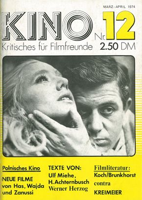 KINO (1973) magazine side cover Issue 12 March-April 1974