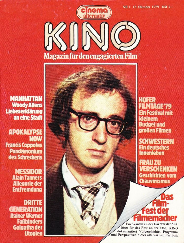 KINO (79-80) magazine side cover Issue 1 15 October 1979