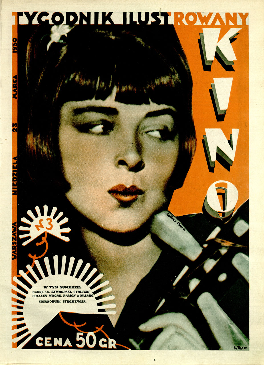 KINO TYGODNIK ILUSTROWANY magazine side cover Issue 3 23 March 1930
