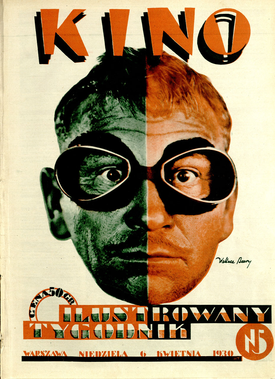 KINO TYGODNIK ILUSTROWANY magazine side cover Issue 5 6 April 1930