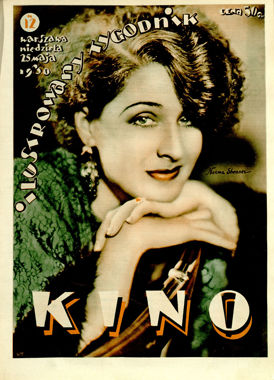 KINO TYGODNIK ILUSTROWANY magazine side cover Issue 12 25 May 1930