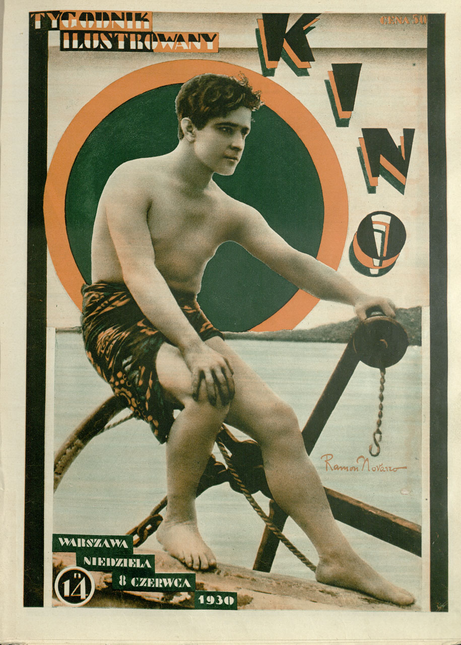 KINO TYGODNIK ILUSTROWANY magazine side cover Issue 14 8 June 1930