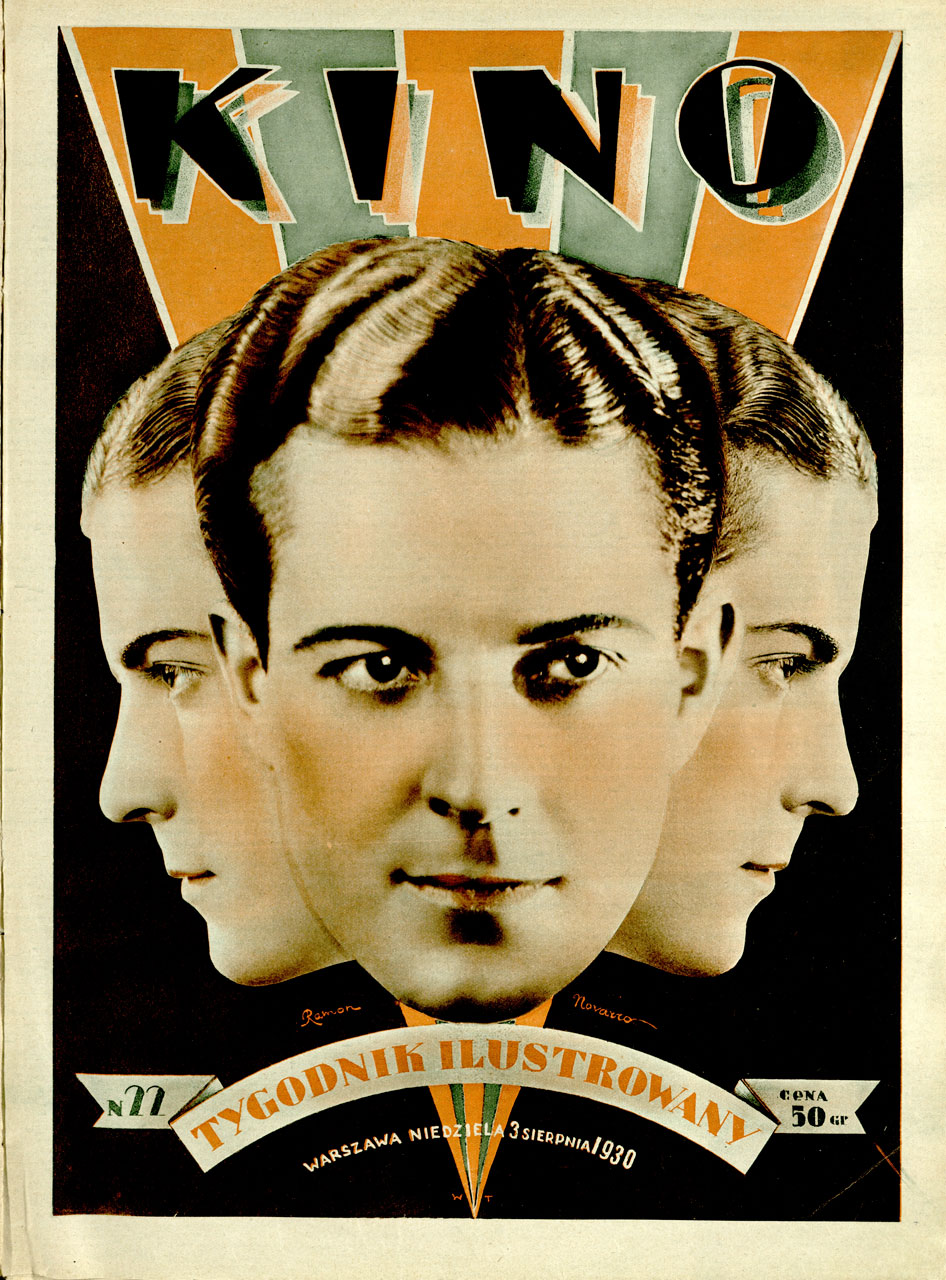 KINO TYGODNIK ILUSTROWANY magazine side cover Issue 22 3 August 1930