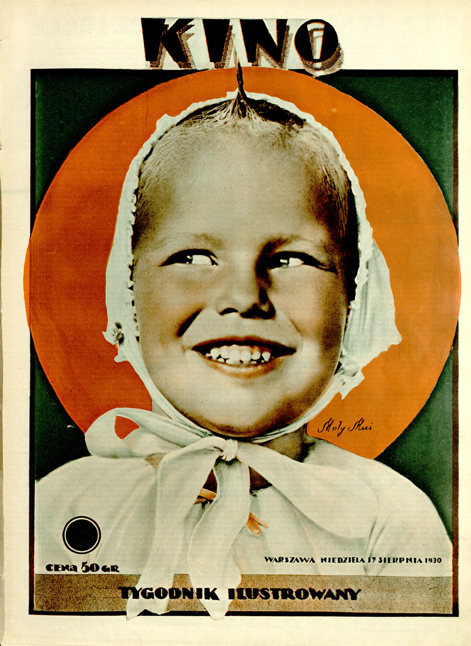KINO TYGODNIK ILUSTROWANY magazine side cover Issue 24 17 August 1930