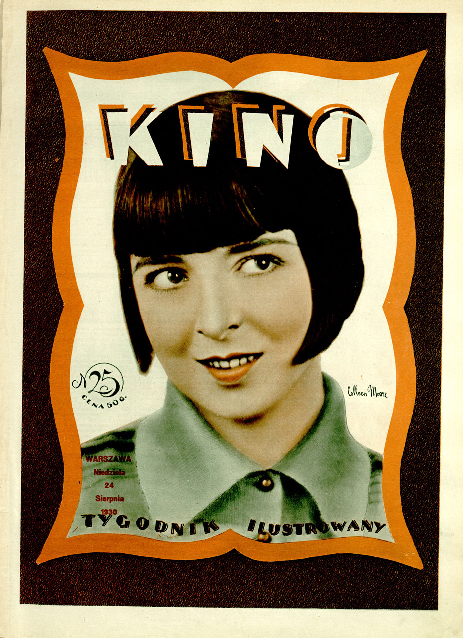 KINO TYGODNIK ILUSTROWANY magazine side cover Issue 25 24 August 1930