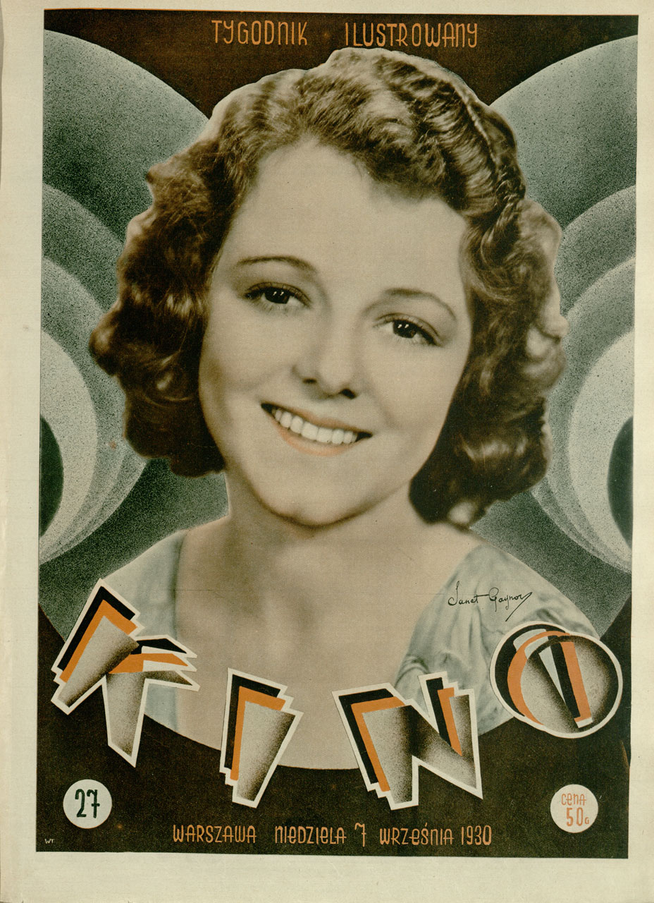 KINO TYGODNIK ILUSTROWANY magazine side cover Issue 27 7 September 1930