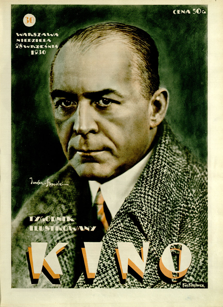 KINO TYGODNIK ILUSTROWANY magazine side cover Issue 30 28 September 1930