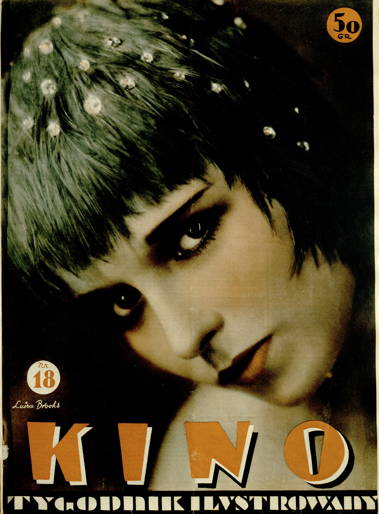 Louise Brooks magazine cover