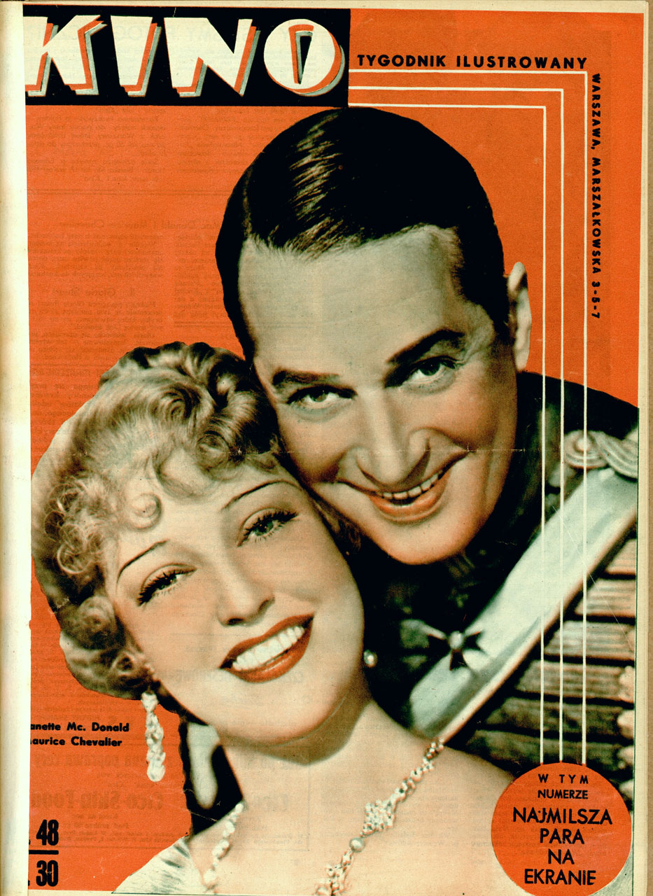 KINO TYGODNIK ILUSTROWANY magazine side cover Issue 48 30 November 1934