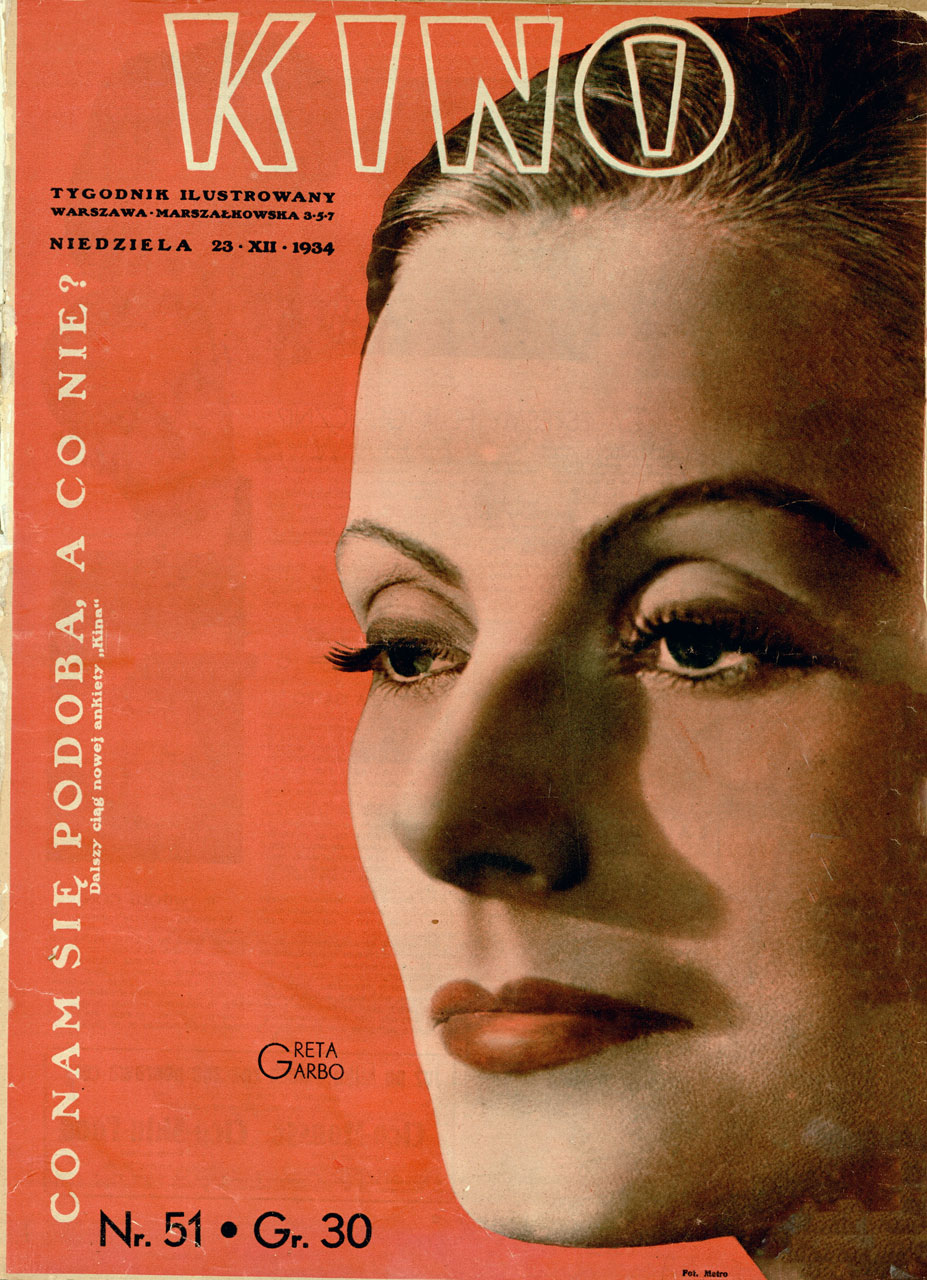 KINO TYGODNIK ILUSTROWANY magazine side cover Issue 51 24 December 1934