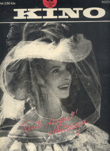 KINO (Czech) magazine side cover Issue 6  1989