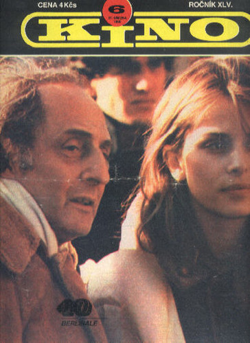 KINO (Czech) magazine side cover Issue 6  1990
