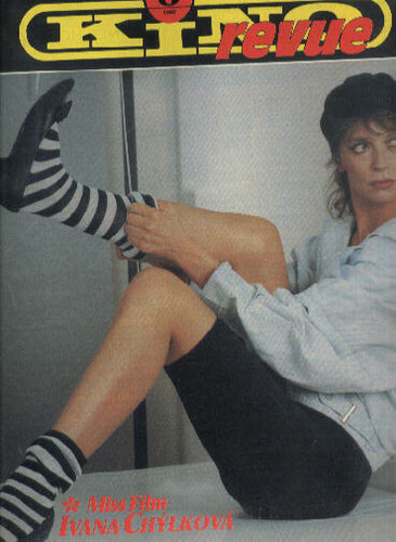 KINO (Czech) magazine side cover Issue 8  1992