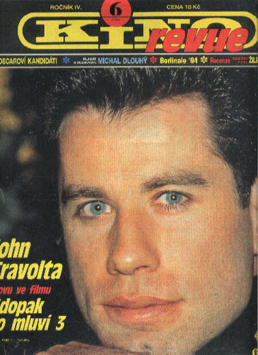 KINO (Czech) magazine side cover Issue 6  1994