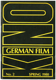 KINO-GERMAN FILM magazine side cover Issue 2 Spring 1980