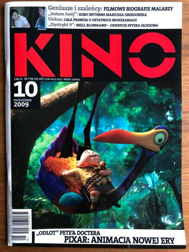 KINO (Po) magazine side cover October 2009