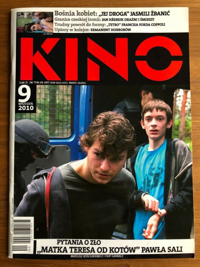 KINO (Po) magazine side cover September 2010