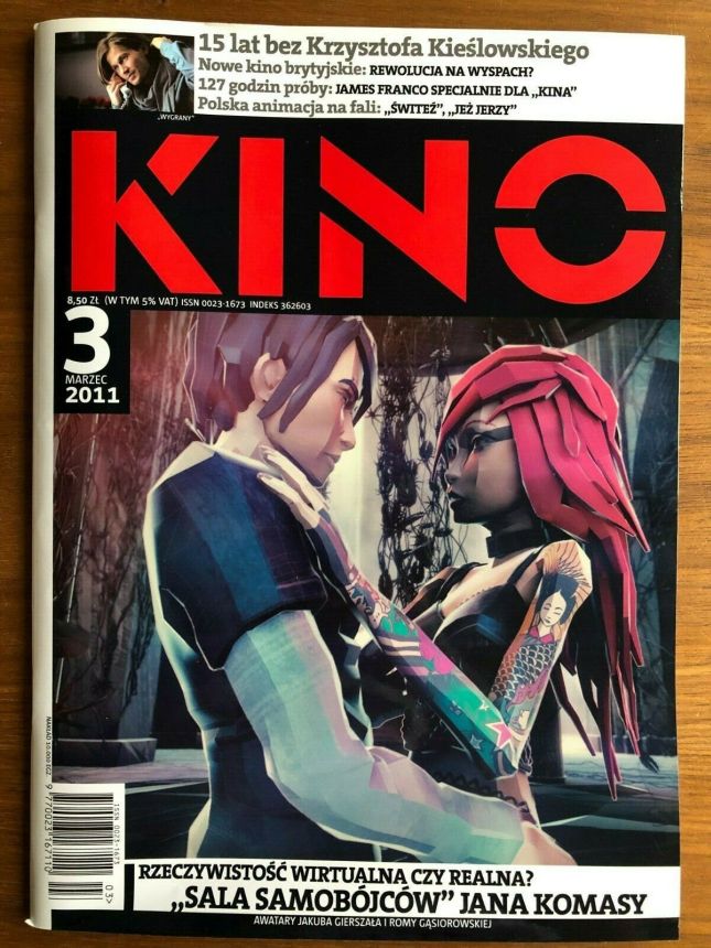 KINO (Po) magazine side cover March 2011