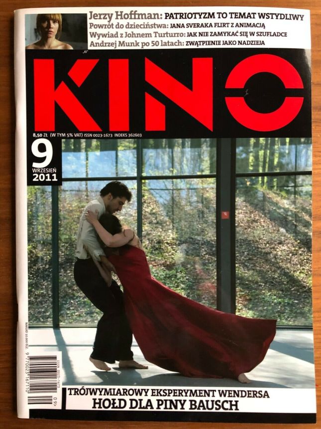 KINO (Po) magazine side cover September 2011