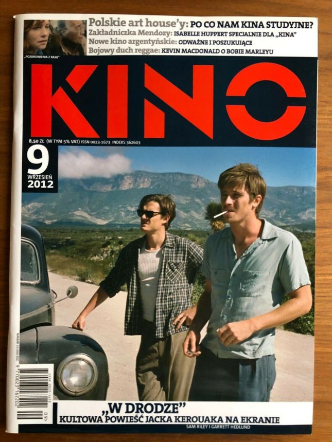 KINO (Po) magazine side cover September 2012