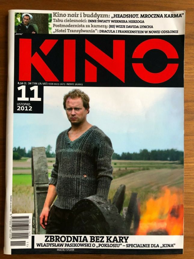 KINO (Po) magazine side cover November 2012