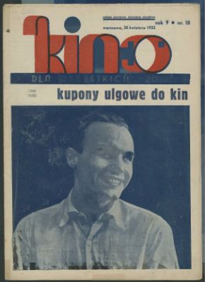 KINO DLA WSZYSTKICH magazine side cover Issue 18  1933