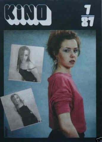 KINO (Po) magazine side cover July 1987