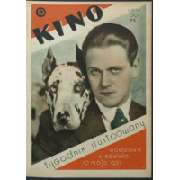 KINO TYGODNIK ILUSTROWANY magazine side cover Issue 19  1931