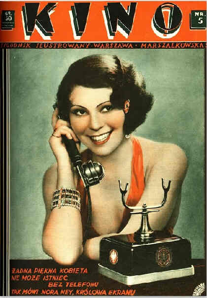 KINO TYGODNIK ILUSTROWANY magazine side cover Issue 5  1933